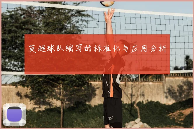 英超球队缩写的标准化与应用分析